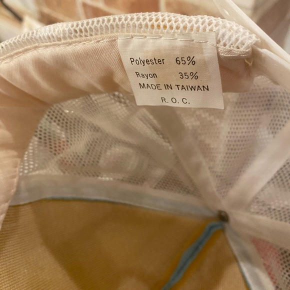 Ocean City Maryland Terry Cloth Blue Trucker Hat Vintage 80s Travel Retro - Picture 8 of 8